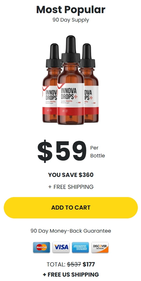Innova Drops 3 Bottle